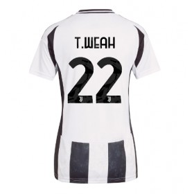 Juventus Timothy Weah #22 Hemmakläder Dam 2024-25 Kortärmad